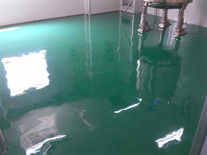 陕西健民制药乾县工厂净化车间环氧自流平施工案例